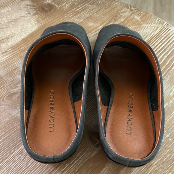 NWT Lucky Brand Leather Mule - Picture 4 of 8